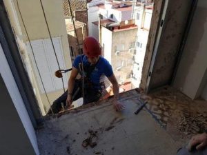 Obras en suspensión